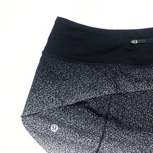 Rare Lululemon Speed Up Short Ombre Speckle